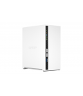 QNAP TS-233 servidor de almacenamiento NAS Mini Tower Ethernet Blanco Cortex-A55