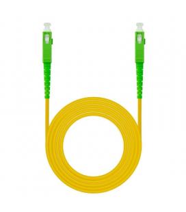 Cable de fibra óptica g657a2 nanocable 10.20.0000-100/ lszh/ 100m/ amarillo
