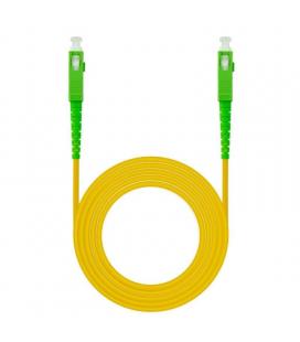Cable de fibra óptica g657a2 nanocable 10.20.0050/ lszh/ 50m/ amarillo