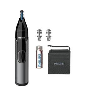 Perfilador Philips Nose Trimmer 3650 Serie 3000/ con Pila/ 3 Accesorios