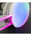 Mars Gaming MH-GLOW Rosa Auriculares 360° Full Chroma RGB Flow Micrófono Cancelación de Ruido Diseño Ultra-ligero Almohadillas M