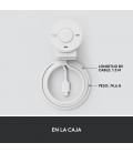Webcam logitech brio 300 blanco crudo FULL HD USB tipo c