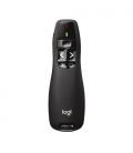 Logitech R400 apuntador inalámbricos RF Negro