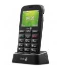 Telefono movil doro 1380 black - 0.3mpx - 2g - negro