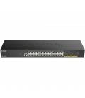 Switch d - link 28 puertos gestionable 24 gigabit ethernet 10 - 100 - 1000 4 sfp l3 lite