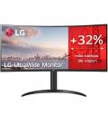 Monitor LED LG 34wp75cp 34" 3440 x 1440 21:9 5ms HDMI display port USB-c altavoces reg. altura gaming