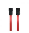 Nanocable 10.18.0101 cable de SATA 0,5 m Negro, Rojo