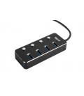 iggual Hub tipo A x 4 puertos USB 3.1 4 buttons