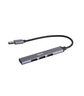 iggual Hub USB 3 puertos USB 2.0 + 1 USB 3.0 Thin