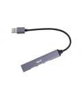 iggual Hub USB 3 puertos USB 2.0 + 1 USB 3.0 Thin