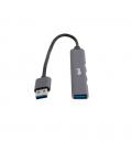 iggual Hub USB 3 puertos USB 2.0 + 1 USB 3.0 Thin