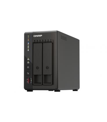 QNAP TS-253E NAS Torre Ethernet Negro J6412