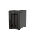 QNAP TS-253E NAS Torre Ethernet Negro J6412