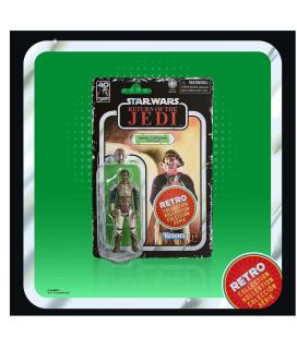 Figura hasbro star wars retro collection - lando caalrissian (skiff guard)