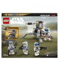 LEGO Star Wars 75345 TM Pack de Combate: Soldados Clon de la 501 y Vehículo de Juguete