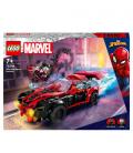 LEGO Marvel Super Heroes 76244 Marvel Miles Morales vs. Morbius, Coche de Juguete