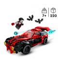 LEGO Marvel Super Heroes 76244 Marvel Miles Morales vs. Morbius, Coche de Juguete