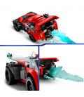 LEGO Marvel Super Heroes 76244 Marvel Miles Morales vs. Morbius, Coche de Juguete