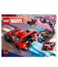 LEGO Marvel Super Heroes 76244 Marvel Miles Morales vs. Morbius, Coche de Juguete