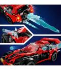 LEGO Marvel Super Heroes 76244 Marvel Miles Morales vs. Morbius, Coche de Juguete