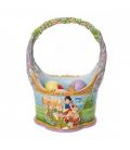 Cesta de pascua enesco con 3 huevos blancanieves