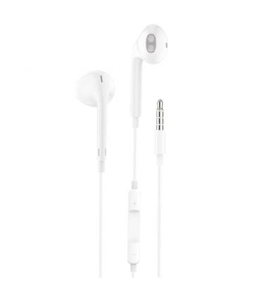 Auriculares tech one tech eartech tec1001/ con micrófono/ jack 3.5/ blancos