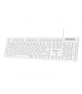 TECLADO USB SUBBLIM BUSINESS SLIM SILENCIOSO CON CABLE USB B