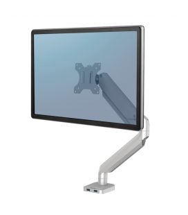 BRAZO FELLOWES PARA MONITOR INDIVIDUAL PLATINUM SERIES PLATA