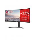 Monitor LED LG 34wp75cp 34" 3440 x 1440 21:9 5ms HDMI display port USB-c altavoces reg. altura gaming