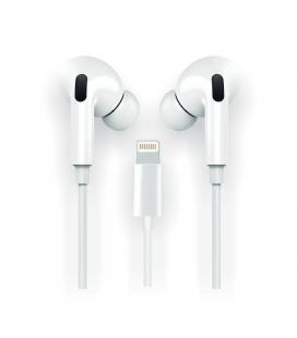 Auriculares tech one tech eartech hop tec1202/ con micrófono/ lightning/ blancos