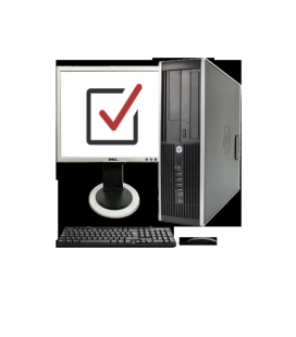 Kit pc reacondicionado sff hp 8200 i5 - 2400 - 4gb - 250gb + monitor 19pulgadas con teclado y raton