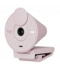 Webcam logitech brio 300 rosado FULL HD USB tipo c