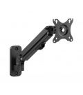 AJUSTABLE WALL DISPLAY MOUNTING ARM UP TO 27" 7 KG