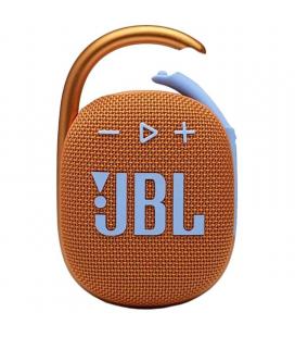Altavoz con bluetooth jbl clip 4/ 5w/ 1.0/ naranja