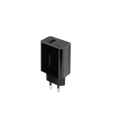 Nanocable Cargador USB, 5V/2.1A, Negro