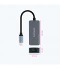 Adaptador USB Tipo-C - RJ45 Nanocable 10.03.0410/ 2500Mbps