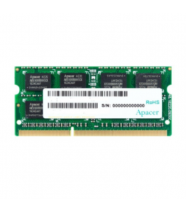 Memoria ram apacer 4gb/ ddr3/ 1600mhz/ 1.5v/ cl11/ sodimm