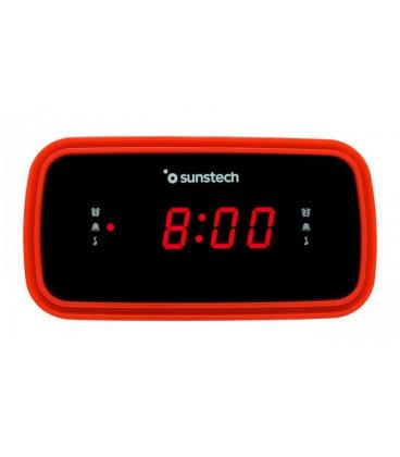 Despertador sunstech frd60rd/ radio fm