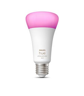 Bombilla Led Inteligente Philips Hue White and Color A67/ Casquillo E27/ 13.5W/ 1600 Lúmenes/ Precisa Philips Hue Bridge