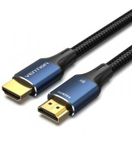 Cable hdmi 2.1 8k vention alglf/ hdmi macho - hdmi macho/ 1m/ azul