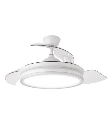 Ventilador bayomo 72w 7200lm blanco 3 aspas desp. 32 - 47x55 - 108 d.3 color.motor dc.remoto