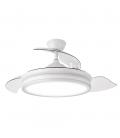 Ventilador bayomo 72w 7200lm blanco 3 aspas desp. 32 - 47x55 - 108 d.3 color.motor dc.remoto