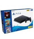 Consola sony ps4 500gb + tadeo jones + ratchet + gt sports