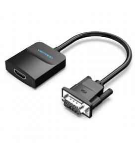 Convertidor vga a hdmi vention acnbb/ vga macho a hdmi hembra