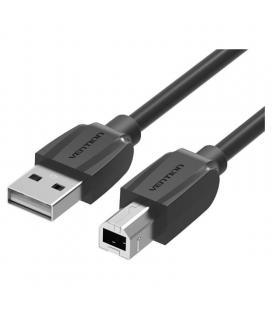 Cable usb 2.0 impresora vention coqbf/ usb macho - usb macho/ 1m/ negro