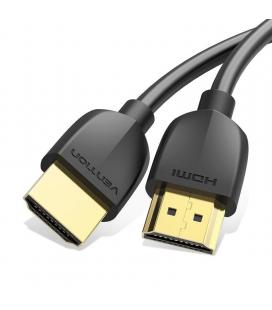 Cable hdmi 2.0 4k portatil vention aaibf/ hdmi macho - hdmi macho/ 1m/ negro