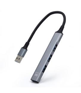 EWENT Hub Slim Usb 4 puertos