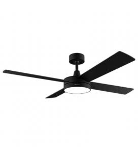 Ventilador de techo cecotec energysilence aero 5200 black line/ 60w/ 4 aspas 132cm/ 3 velocidades