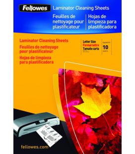 Pack de 10 Hojas de Limpieza y Transportador Fellowes 5320604