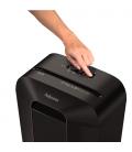 Destructora Fellowes LX41/ Minicorte de 4 x 12mm/ Negra